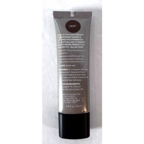 Smashbox HALO Tinted Moisturizer SPF 25 - Deep Shade - 0.41 oz New in Box - Picture 3 of 9
